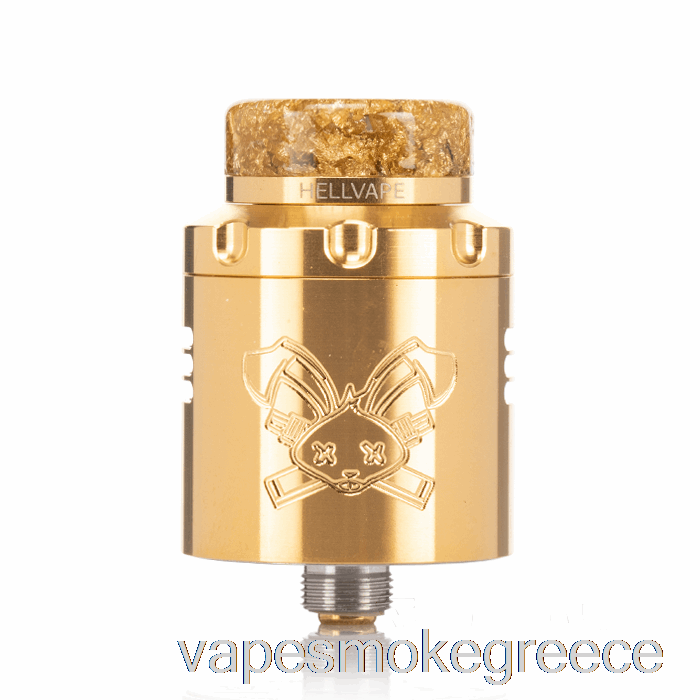 Vape Greece Hellvape Dead Rabbit V3 24mm Rda Gold